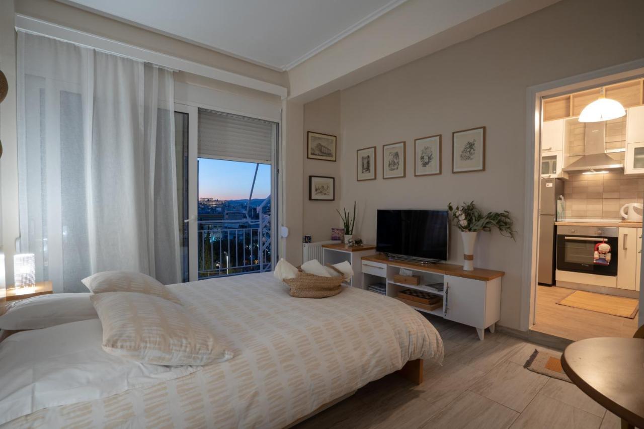 Pagrati 1 Bedroom 2 Persons Apartment By Mps アテネ エクステリア 写真